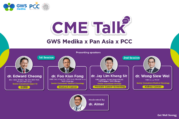GWS Medika Gelar CME Talk Bersama PanAsia dan PCC
