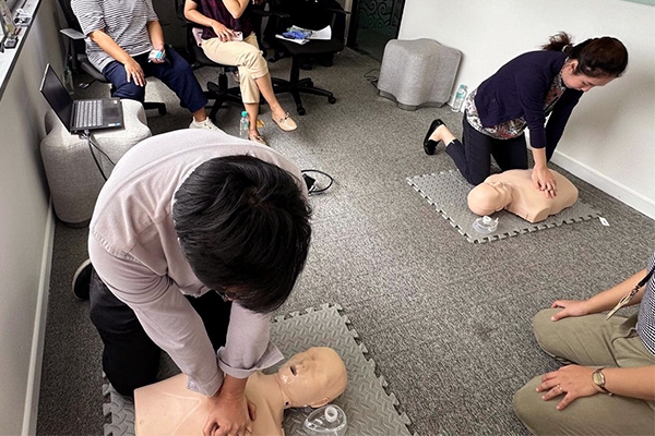 GWS Medika Conducts International Standard BLS Training for Medical Teams