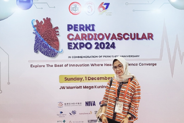 dr. Dayu D. Deria Presentasikan Poster Ilmiah di Acara PERKI Cardiovascular Expo 2024