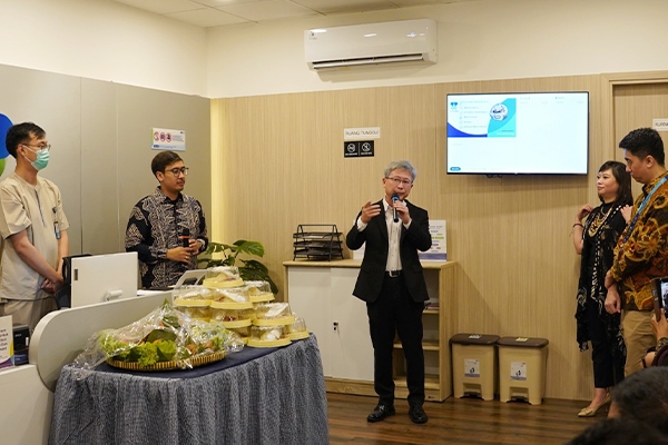 "Kami ingin berkolaborasi dengan komunitas setempat," ungkap dr. Koh Hau-Tek, CMO and Co-Founder GWS Medika.