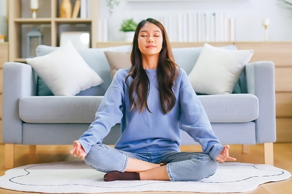 Managing stress can help reduce headache.