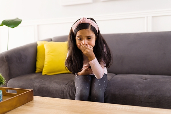 Be alert if your kid often feel nauseous for no apparent reason.