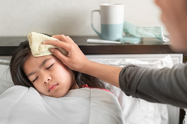 Fever is not always a sign of danger. It can also indicate that the child's immune system is working properly.