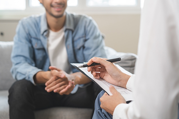 Injection is administered by a medical professional and tailored to the patient's needs.